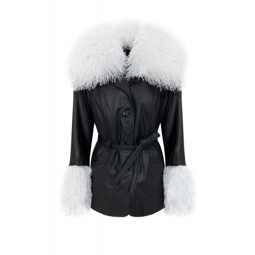 MINI PARIS JACKET BLACK AND...