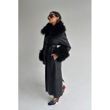 ROISIN COAT BLACK